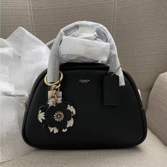 Coach Borough Bowling Bag in Colour Black new - Picture 1 of 14